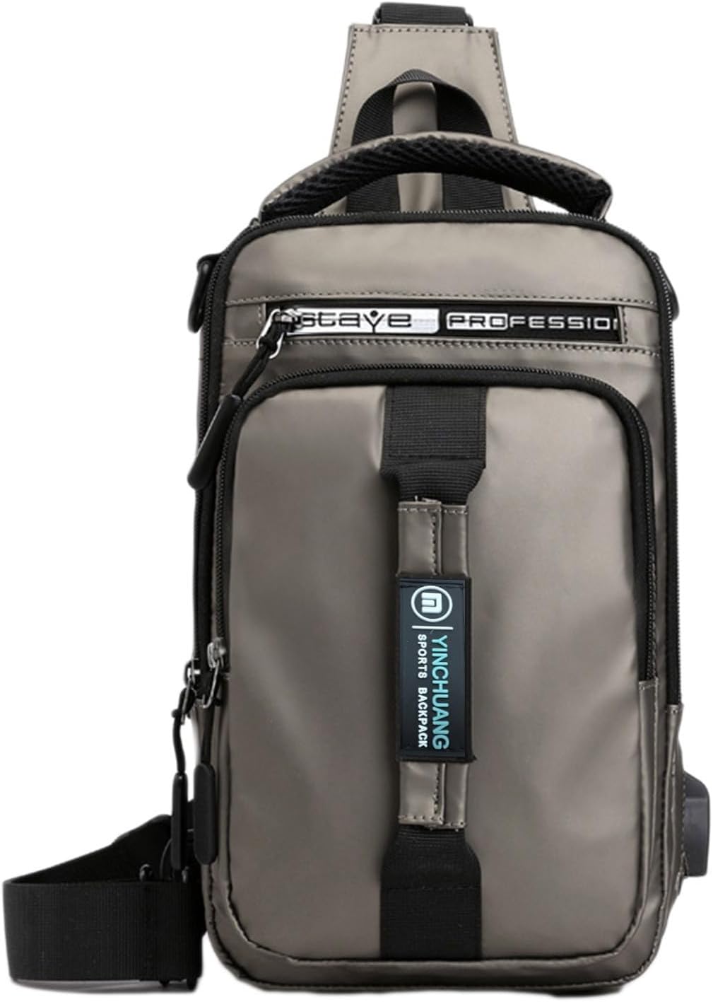 Sling Bag for Men and Women, Shoulder Backpack Chest Bag for Hiking and Day Trips