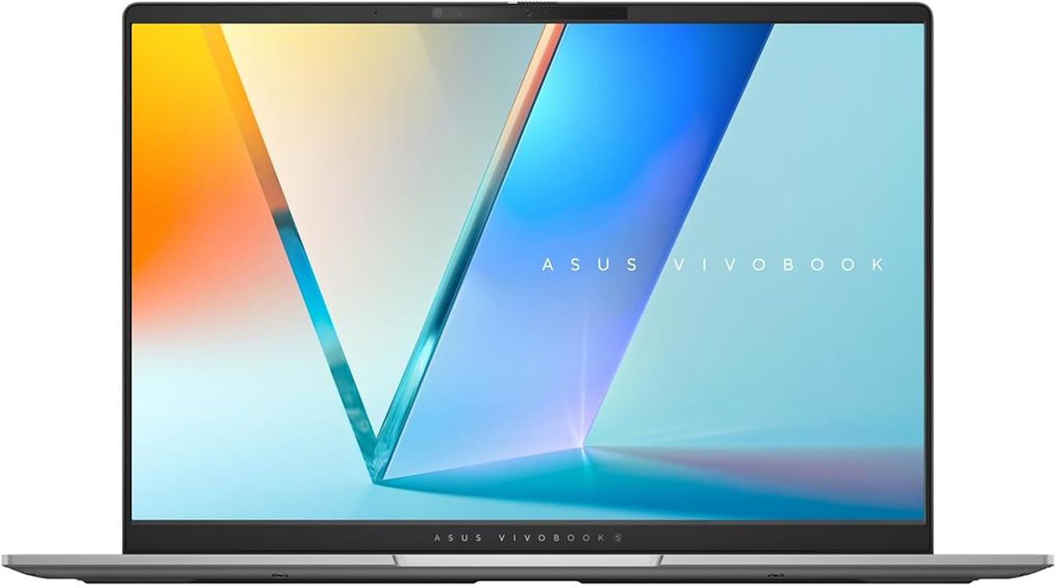 ASUS Vivobook S 14 OLED Slim Laptop, AMD Ryzen AI 9 365(10 Cores), 24GB, 1TB SSD, Customizable RGB Keyboard, Cool Silver, M5406WA-AH94
