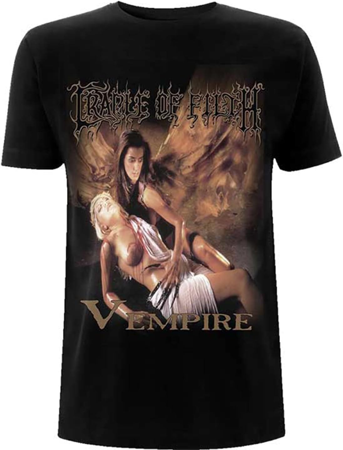 Cradle of Filth Vempire Official Tee T-Shirt Mens Unisex