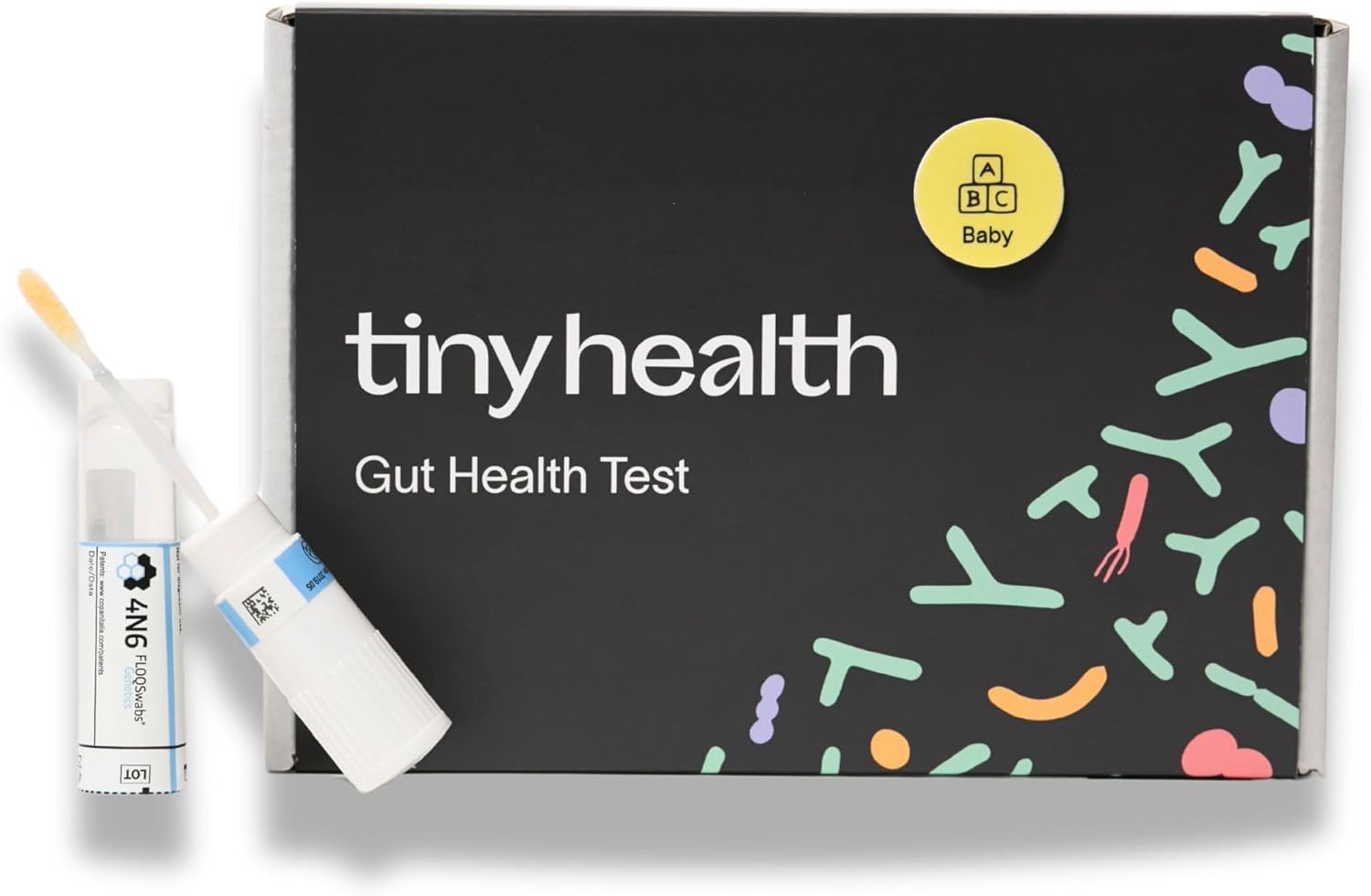 Tiny Health Baby Gut Health Test Kit for Babies and Toddlers, Fast & Mess-Free with Easy at Home Test, 3-4 Weeks Results, Expert Insights