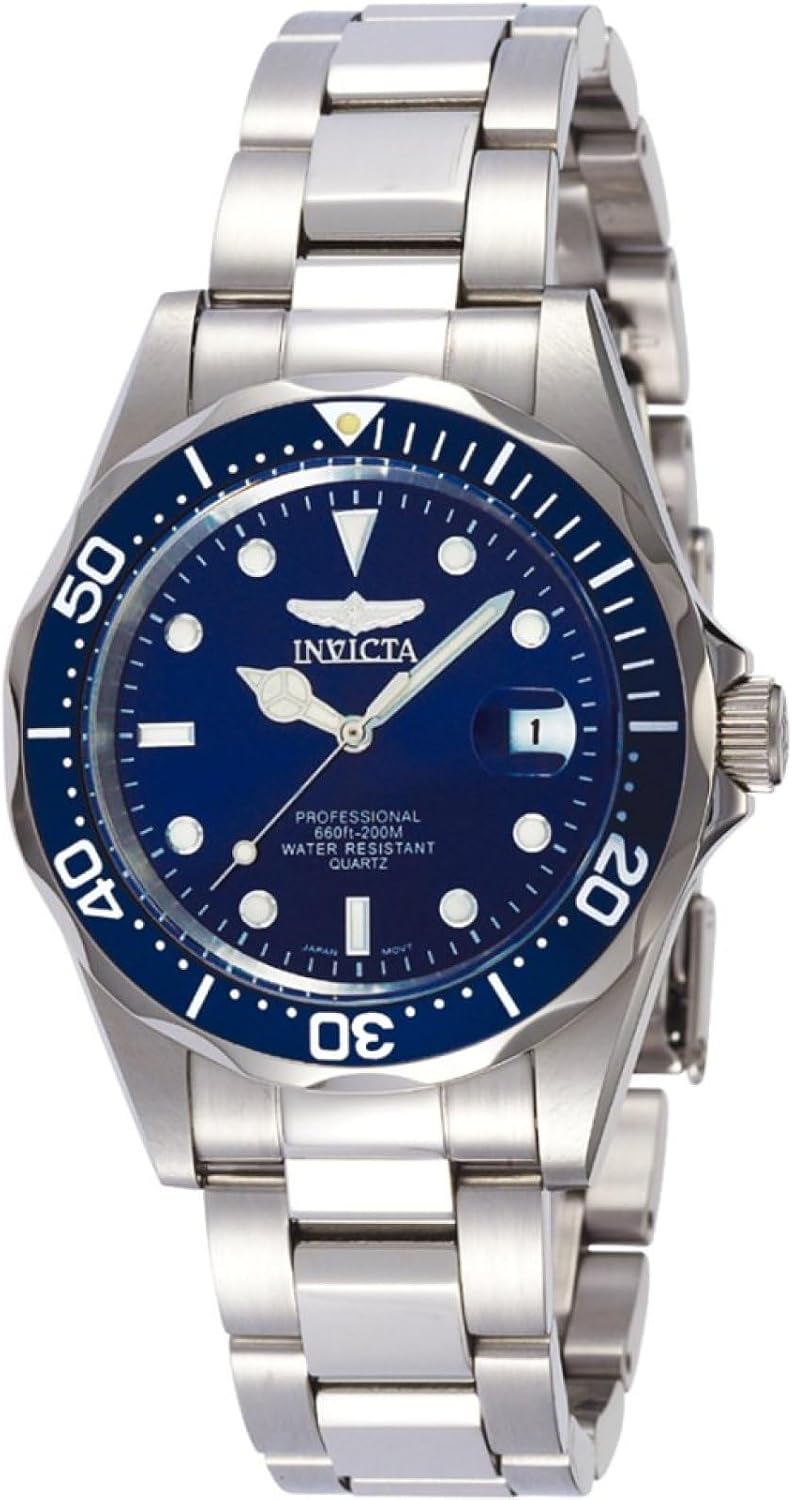 Invicta Pro Diver Stainless Steel Quartz Watch - 37mm