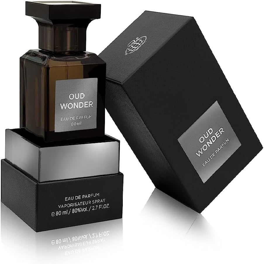 Oud Wonder With Mini Free Perfume - Arabic Luxury Long Lasting Fragrance - Rosewood, Sandalwood, Vanilla & Amber - Unsiex, Men, Women 80 ml Eau De Parfume