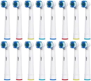 GENKENT 16 Pack Replacement Heads Compatible with Oral B Braun Professional Electric Brush Heads