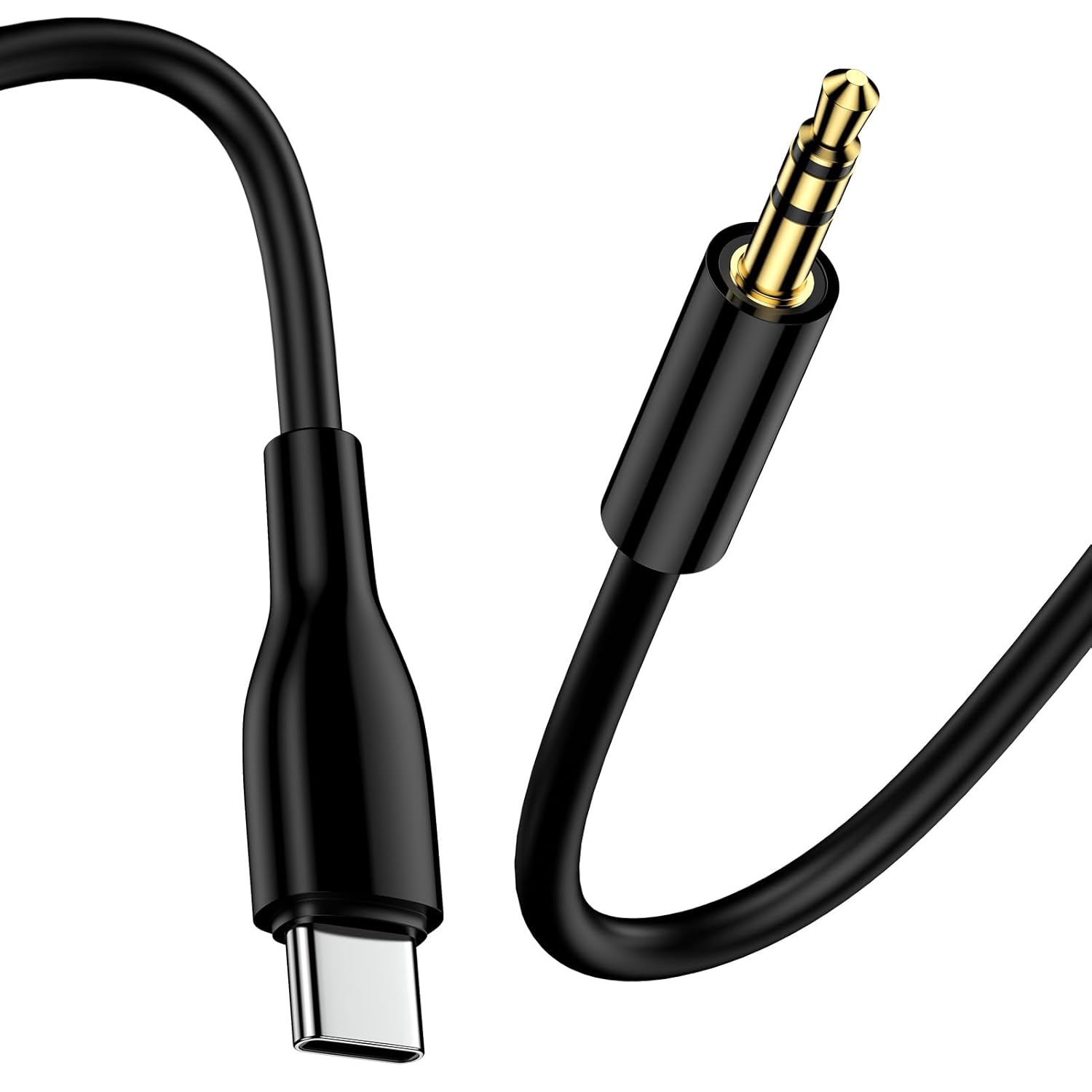 USB C to 3.5mm Samsung Audio Aux Jack Cable 3ft Type C to 3.5mm Headphone Jack Car Stereo Cord for Galaxy S25 Ultra S25 Edge Plus S25 A16 5G A35 S24 FE S23 S22 S21 Z Fold 6 Flip 6 Home Stereo/Speaker