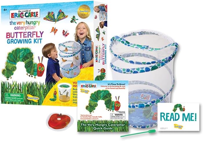 Insect Lore The Very Hungry Caterpillar Butterfly Growing Kit