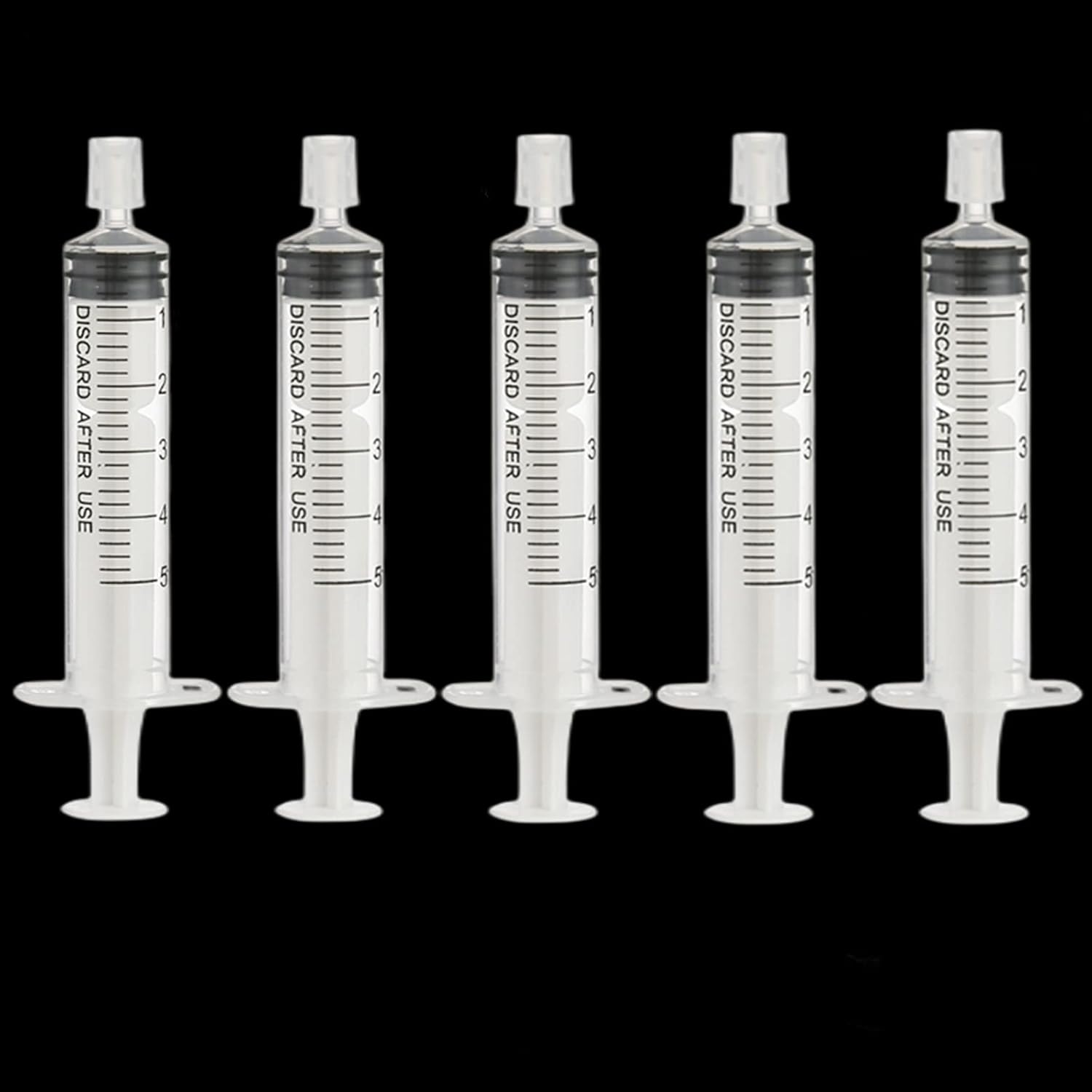 5PCS 5ml Perfume Refill Tools,Reusable No Needle Plastic Syringe Perfume Syringe Perfume Dispenser Pump for Refilling Dispensing Perfume or Liquid Measuring Watering Pet Feeding or Glue Applicator