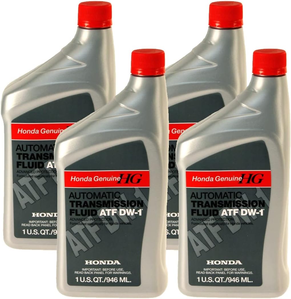 Genuine OEM Automatic Transmission Fluid DW-1 4 Quarts (4x1 Qt) For Honda