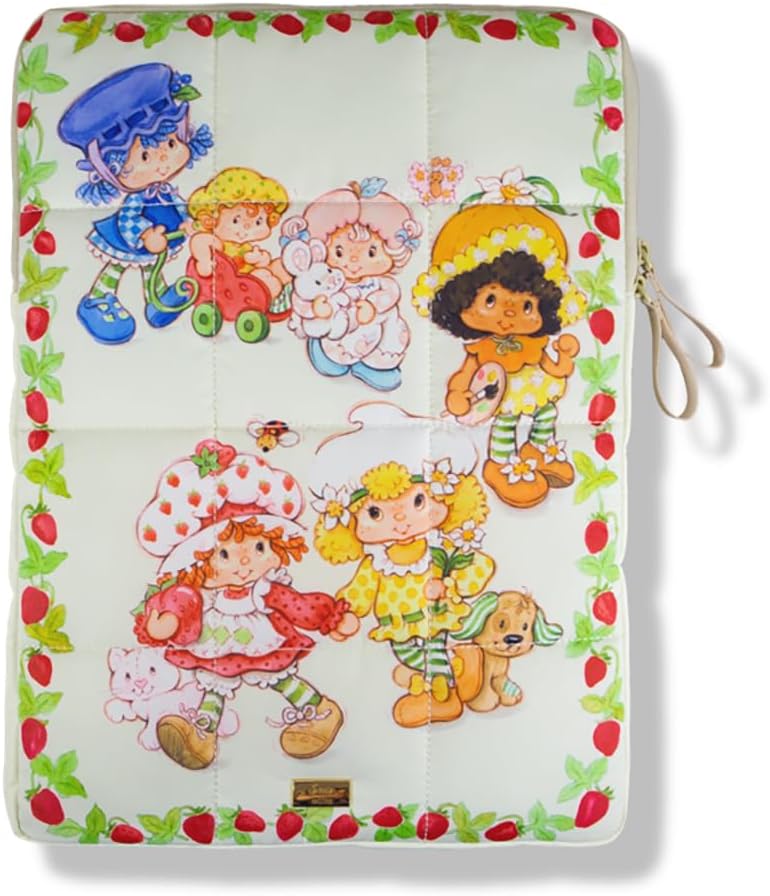 Sonix | Puffy Laptop Sleeve | 15-16 Inch, Quilted Pillow Puffer Laptop Carrying Case, Computer Sleeve | Berry Besties