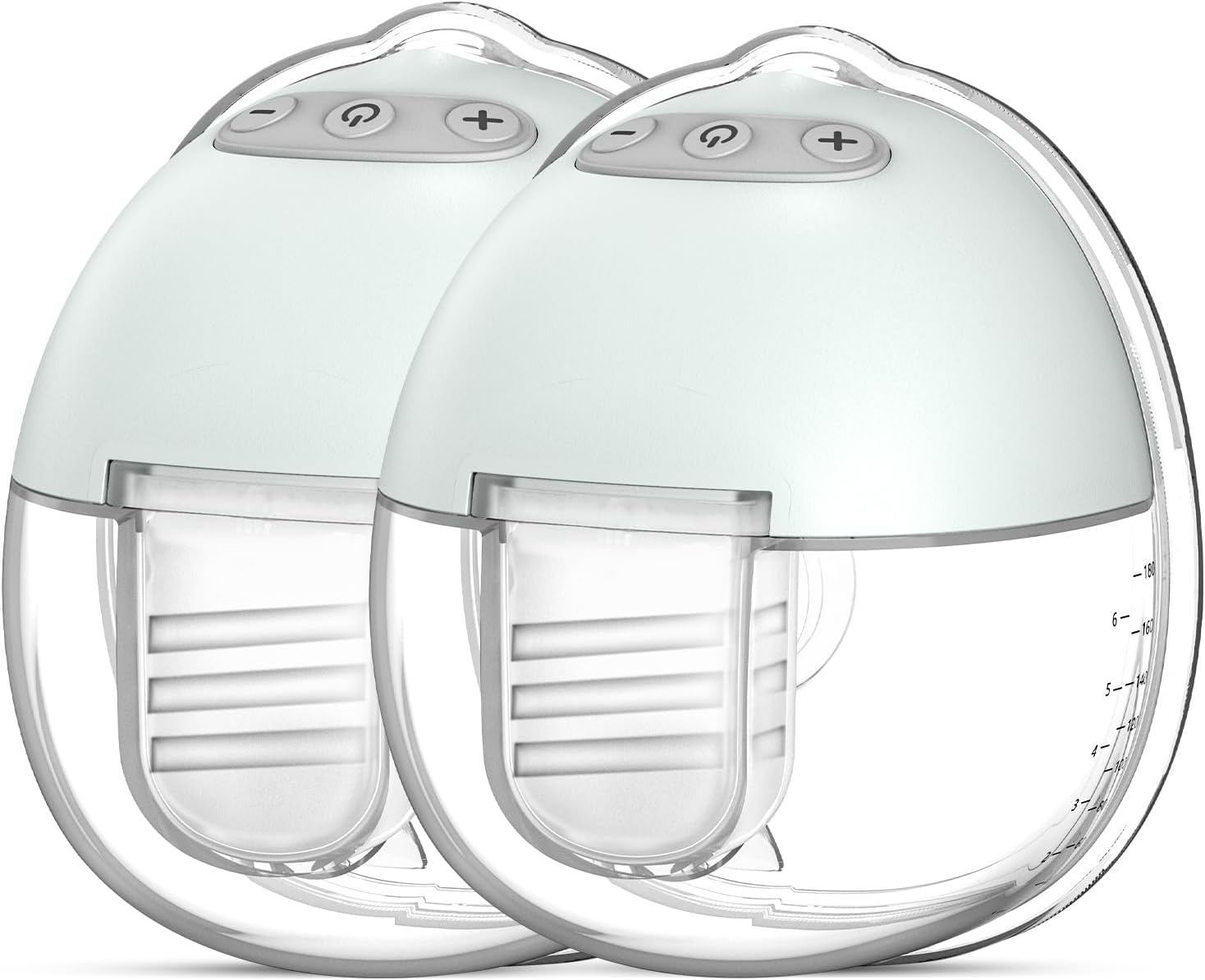Wearable Breast Pump, Hands-Free Breast Pump, Wireless Portable Breast Pump, Leak Proof with 2 Modes 9 Levels, Portable Breast Pumps, 17mm/19mm/21mm Flange Inserts Included