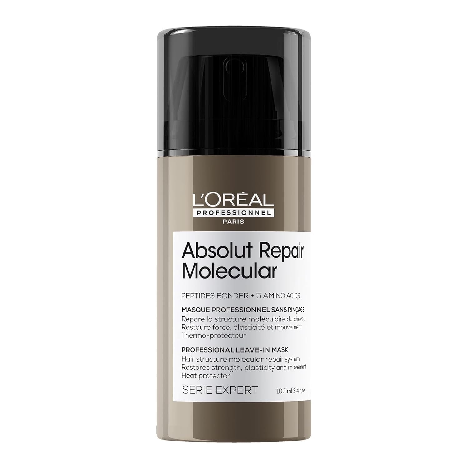 L'Oréal Professionnel Paris Absolut Repair Molecular Leave In - Smooths and Strengthens Hair For All Damaged Hair Types