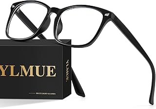 Blue Light Blocking Glasses Reduce Eye Strain Computer Gaming Eyeglasses Blue Light Glasses for Woman/Men