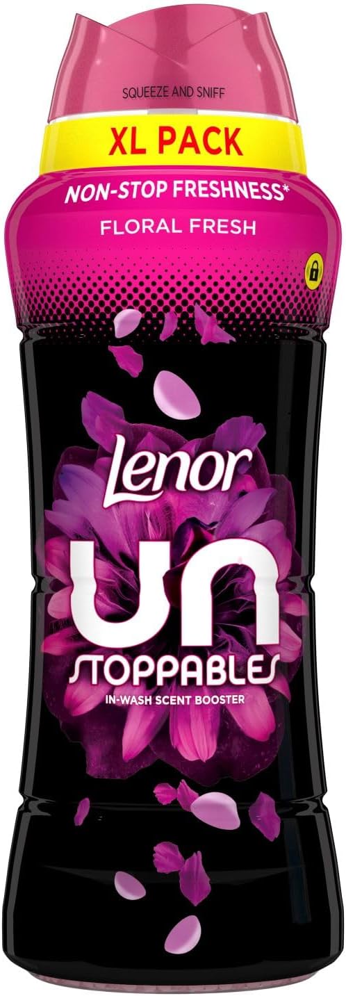 Lenor Unstoppables Floral Fresh 495g - Scent Booster for Freshness From Wash to Wash