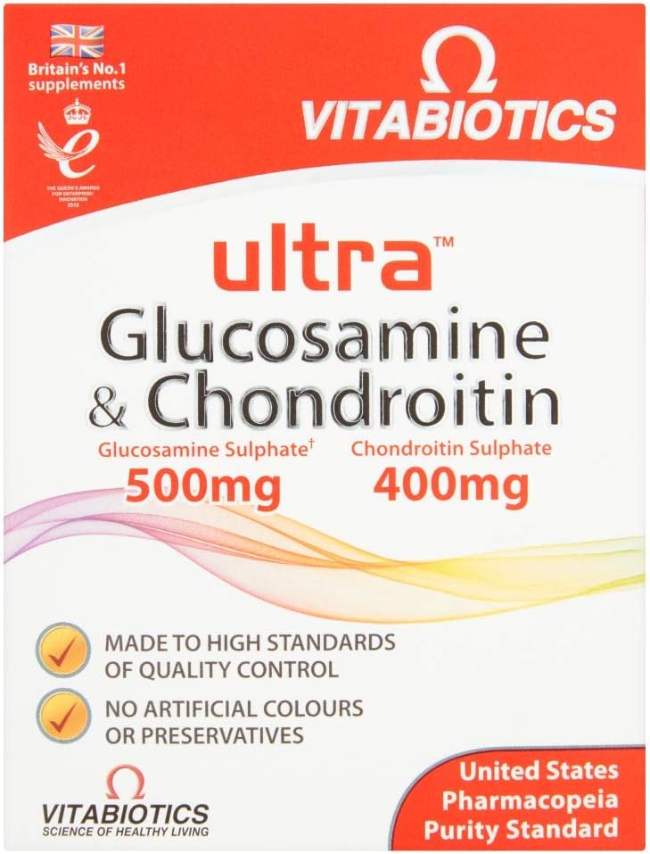 Vitabiotics Ultra Glucosamine and Chondroitin - 60 Tablets