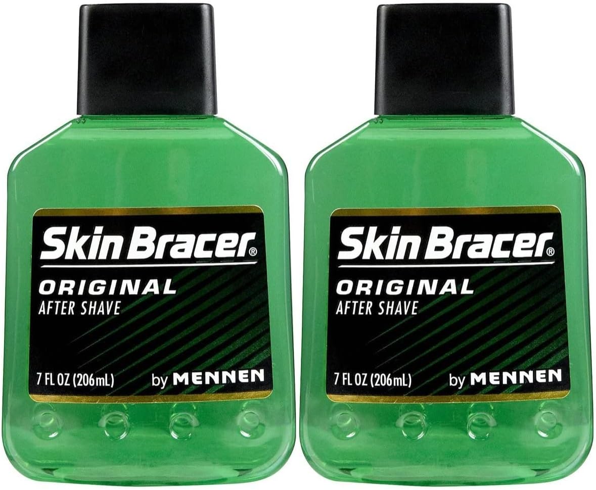 Skin Bracer by Mennen Afta After Shave-7 oz, 2 pk