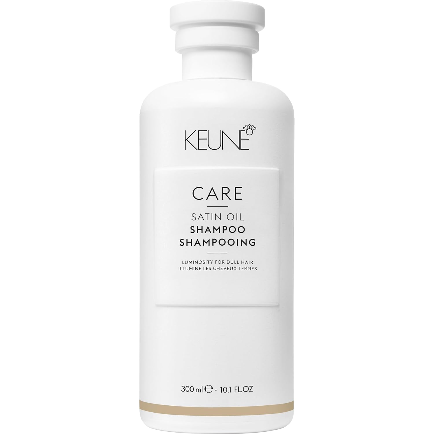 Keune Care Satin Oil Shampoo, Moisturizing & Shine-Enhancing Cleanser for All Hair Types, 10.1 Fl Oz
