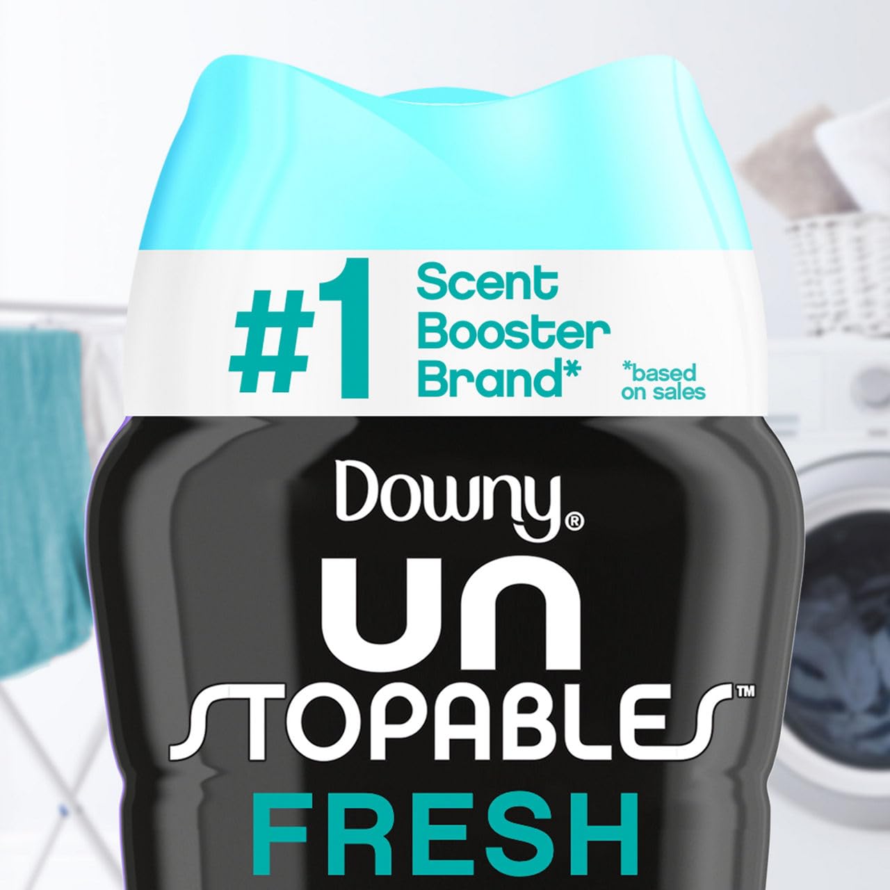 Downy, Unstopables Fresh In-Wash Laundry Scent Booster Beads, 7.8 Ounce