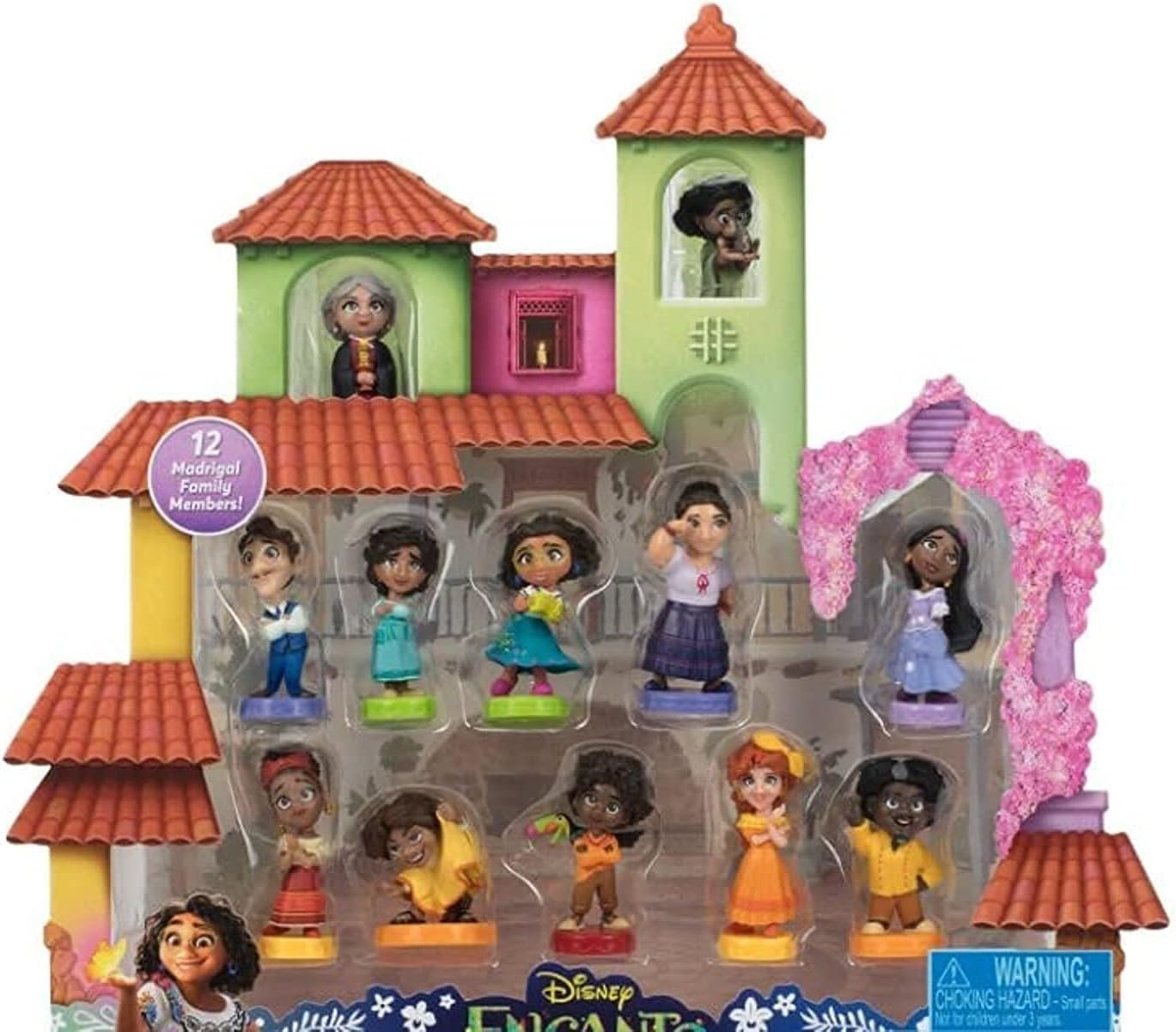 Disney Encanto Madrigal Figurine Toys Set | 12 Madrigal Family Members Mi Familia | All 12 family Madrigal members included in Encanto Gifts Set