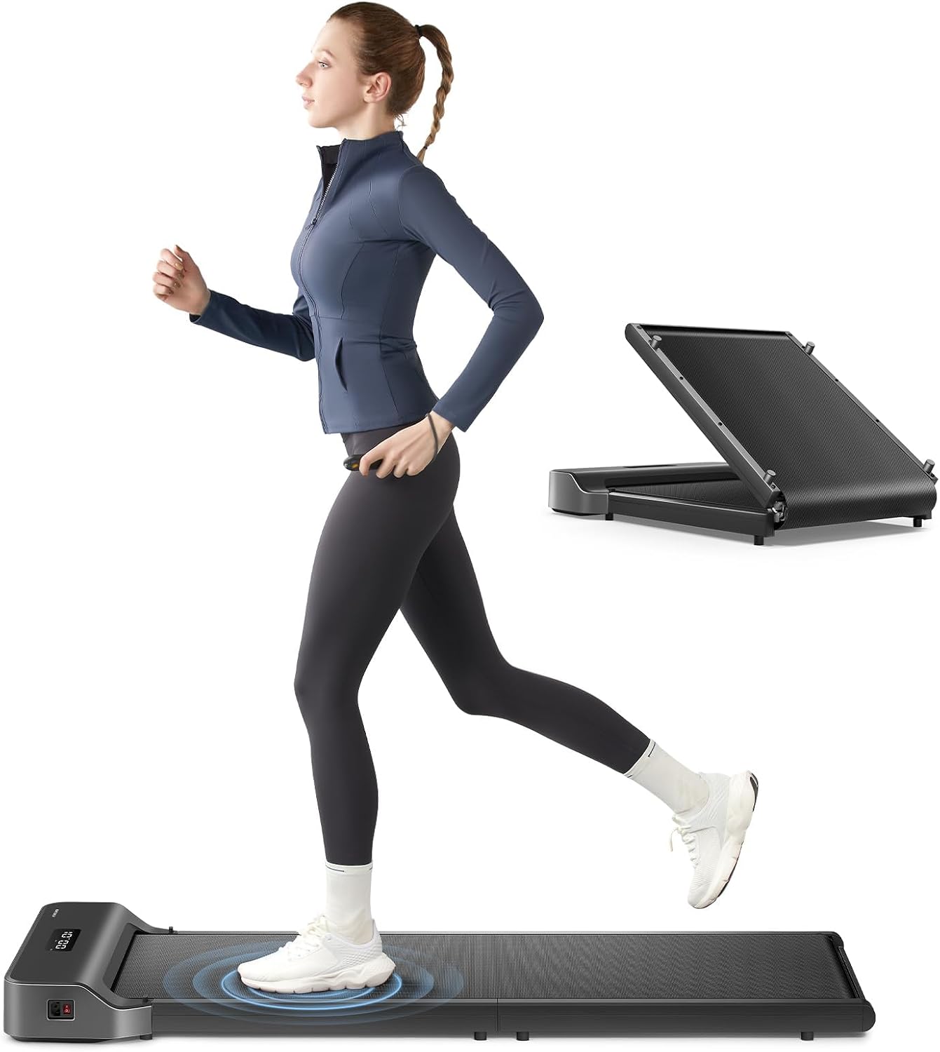 WalkingPad Z1 Foldable Walking Pad Treadmill, Under Desk Compact Design