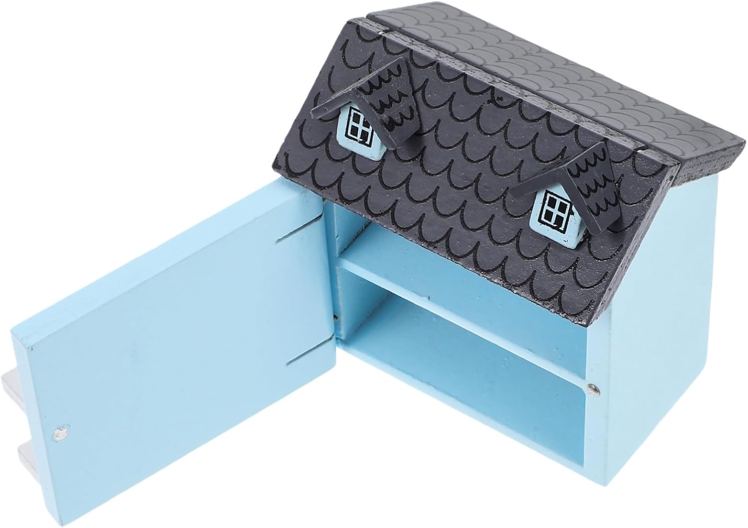 Decorative Model House Adorable Miniature Dollhouse with Design for Home Mini Garden Views and Dollhouse Accessories