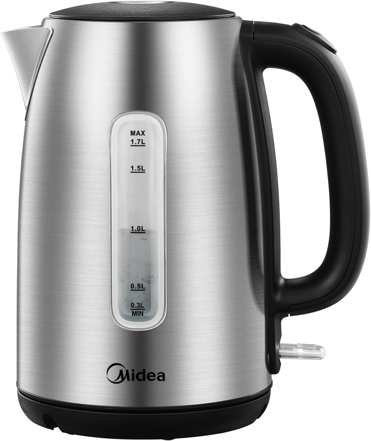Midea Electric Kettle 1.7L Stainless Steel 3000W Fast Boil,BPA Free