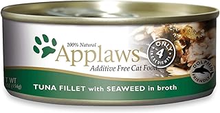 Applaws Cat Tin 2.4oz Tuna with Seaweed - 24 Pack