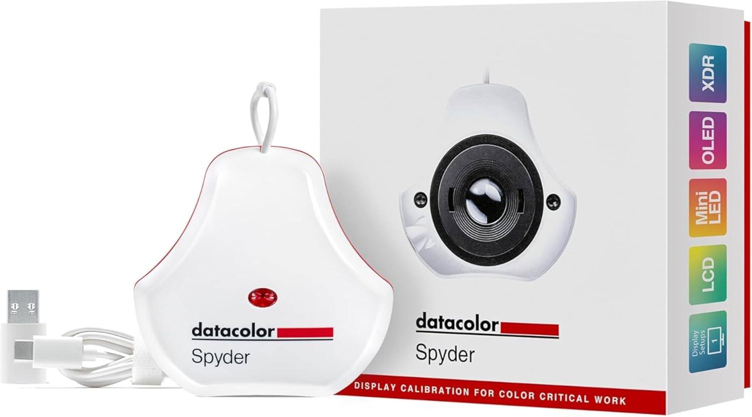 datacolor Spyder Monitor Calibrator & Screen Color Calibration Tool