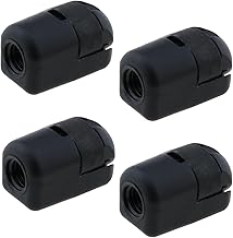 4PCS Female Gas Spring Connector Nylon Connector Gas Spring End Fitting Generator Fitting Black M8 Gas Spring Connector Nylon Connector for Machine and Power Tool and Automation Equipment