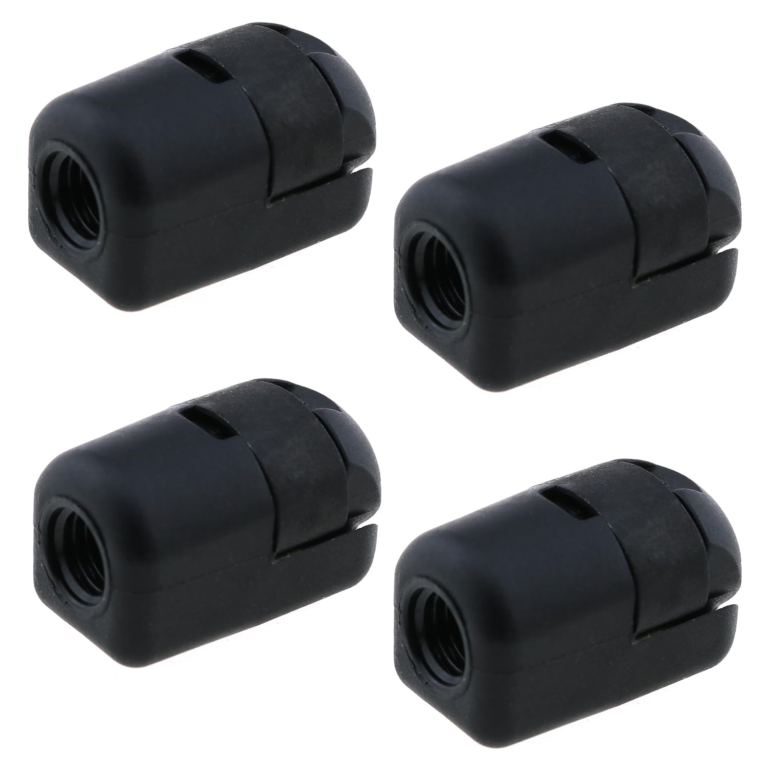 4PCS Female Gas Spring Connector Nylon Connector Gas Spring End Fitting Generator Fitting Black M8 Gas Spring Connector Nylon Connector for Machine and Power Tool and Automation Equipment