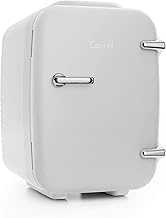 CAYNEL Mini Fridge Cooler and Warmer, (4Liter / 6Can) Portable Compact Personal Fridge, AC/DC Thermoelectric System, 100% Freon-Free Eco Friendly for Home, Office and Car