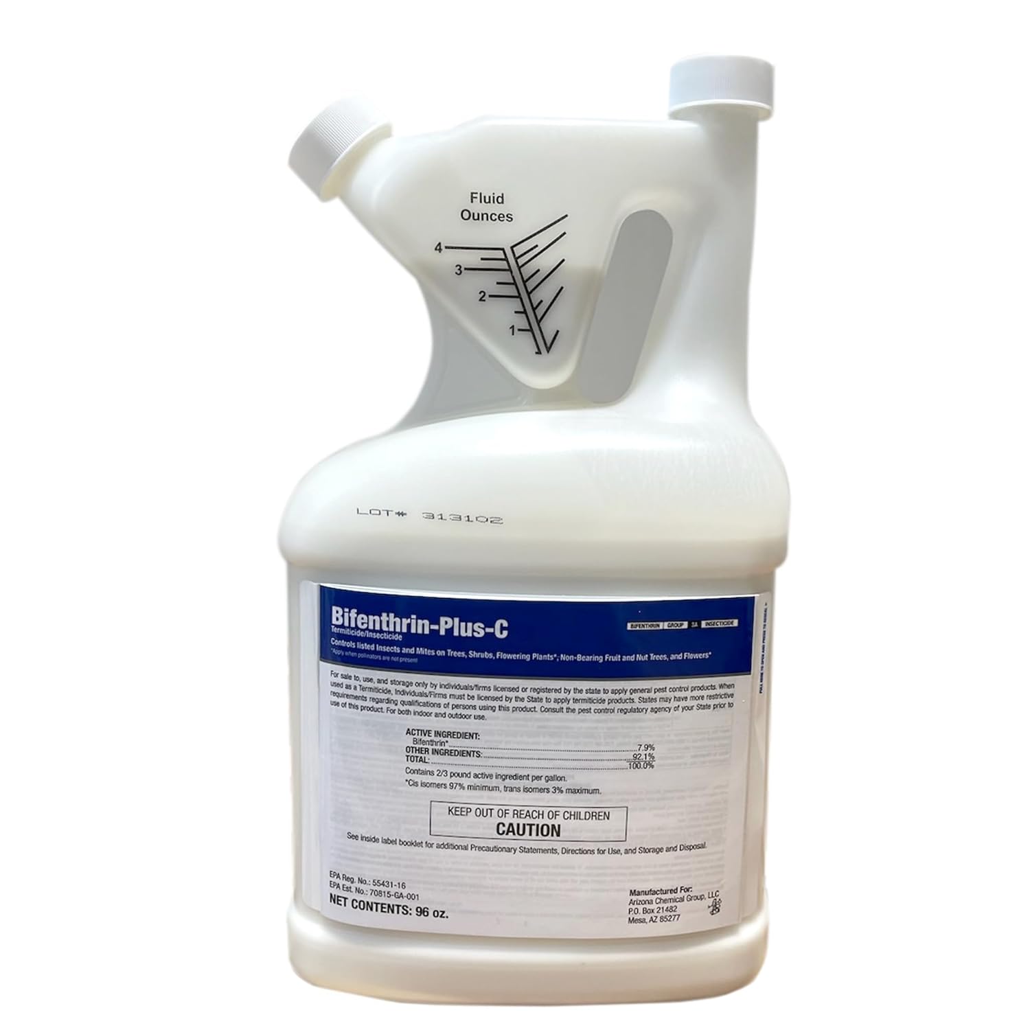Insecticide (96 oz) - Roach Killer Indoor Infestation, Termite Treatment, Ant Control & Wasp Spray - Home Pest Control, Residential, Commercial, and Industrial Use