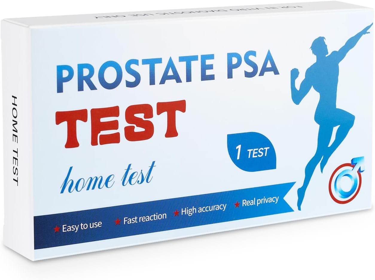 PSA Test Kit at-Home Testing,Highly Accurate, Easy to Read and use.Quick Results Within 15 Minutes. 2 Tests