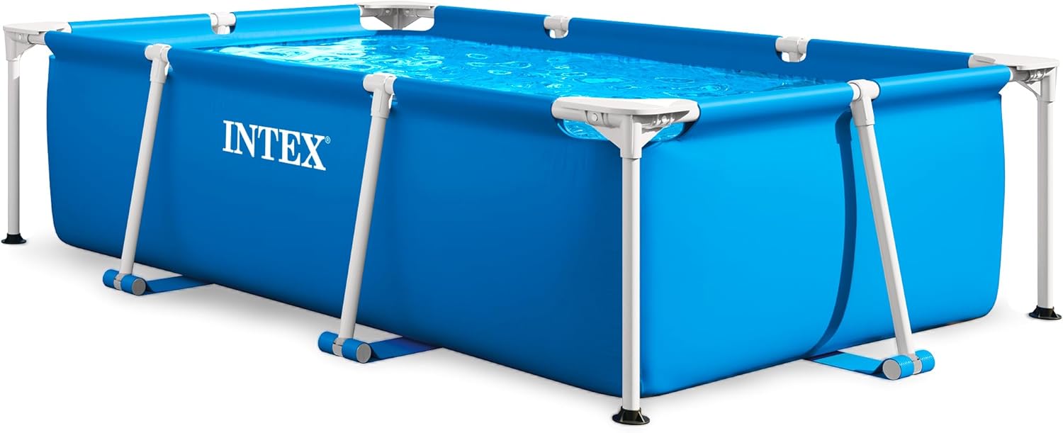 Intex 28270 Rectangular Pool, without Filter Pump, 220 x 150 x 60 cm, blue