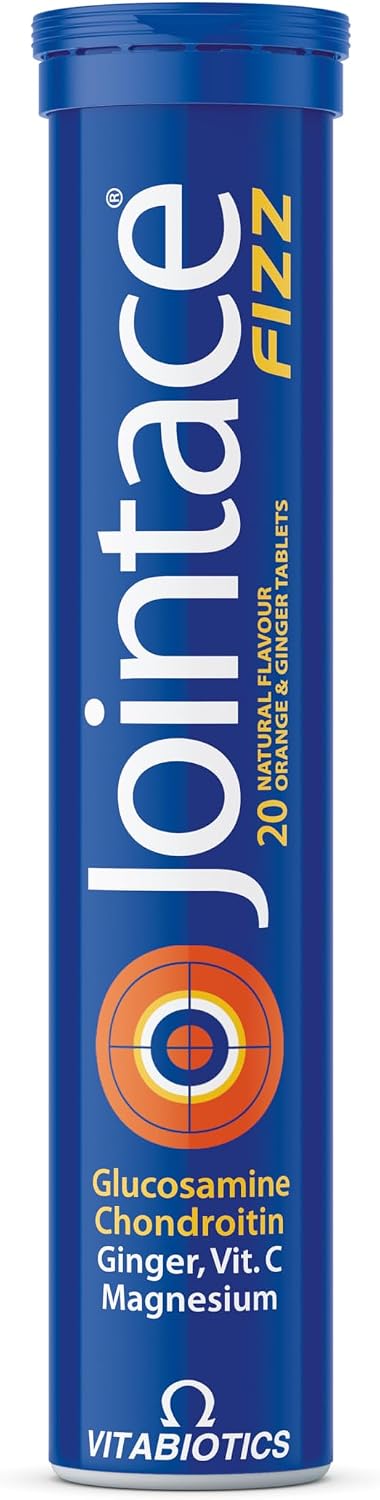 Jointace Fizz - Great Tasting Joint & Cartilage Support - Includes Glucosamine & Chondroitin, Ginger & Magnesium