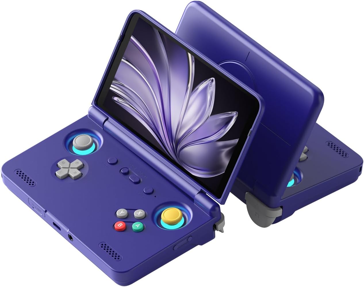 Retroid Pocket Flip 2 Retro Game Console, 5.5" AMOLED 1080P Display, Hall Effect Sticks, 5000mAh Battery, Portable Android Handheld (GC)