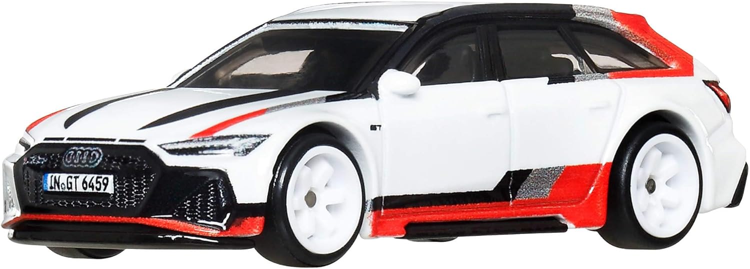 Hot Wheels Premium Mazda RX3, Car Culture Collectible Toy Car, 1:64 Scale Die-Cast Mazda RX3 Wagon, Fast Wagons Vehicle with Real Riders Tires, JBK51