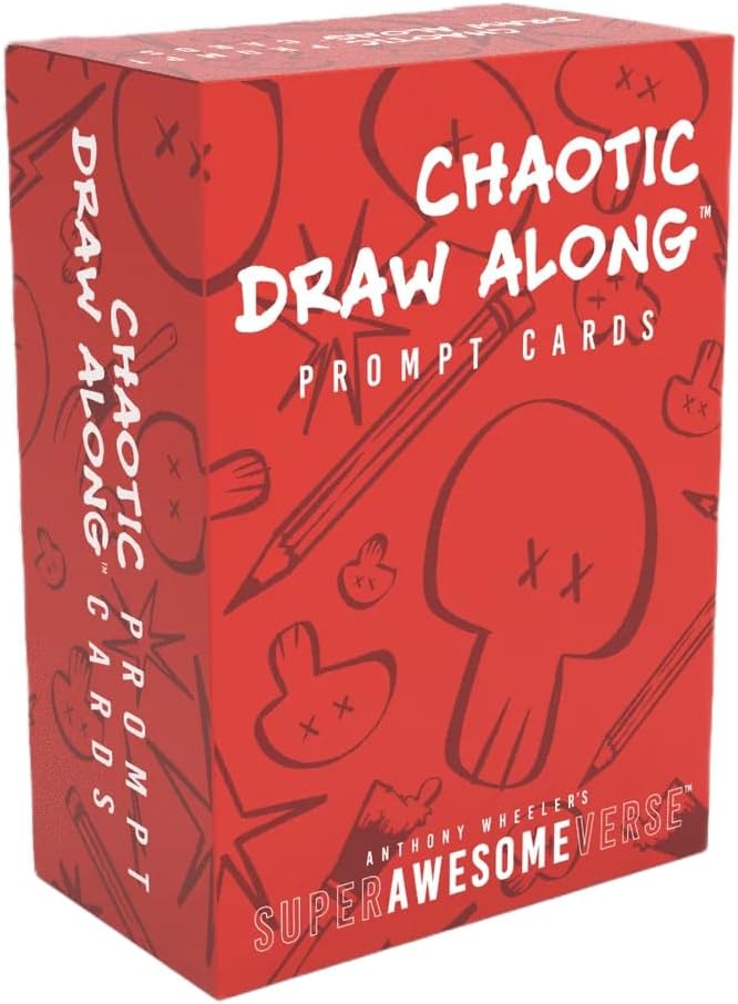 Prompt Card Deck – 105 Creative Drawing Prompts + 5 Blanks for Your Own Prompts – Art Inspiration for Artists and Beginners