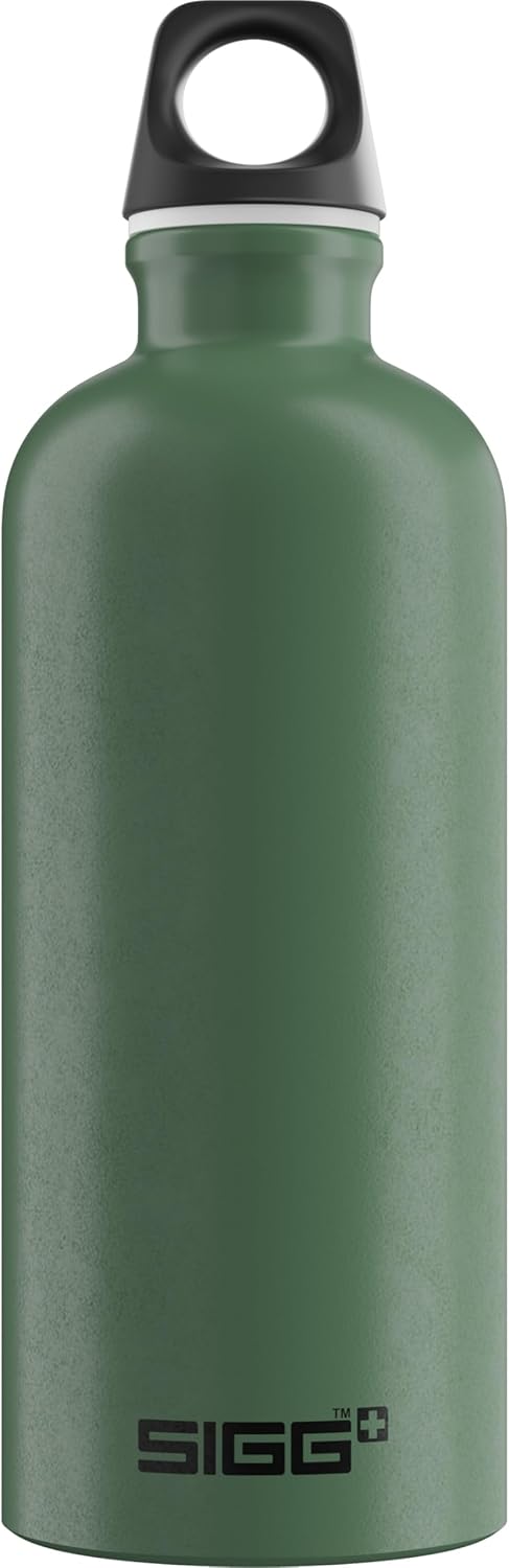 Sigg - Aluminum Water Bottle - Traveller - Climate Neutral Certified - Suitable For Carbonated Beverages - Leakproof & Lightweight - BPA Free - 0.6L / 1L/ 1.5L
