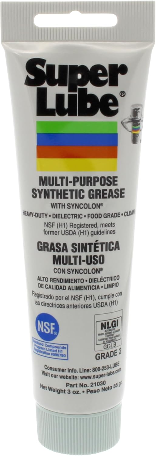 Super Lube-21030 Synthetic Multi-Purpose Grease, 3 Oz.