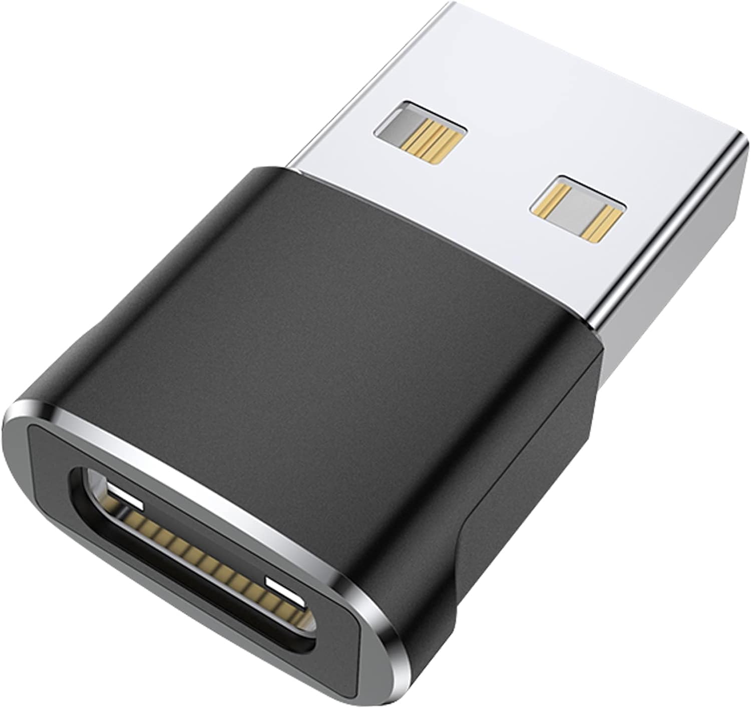 MOXYOY USB C to USB Adaptor Type C Female to A Male Charger Converter Compatible with Notebook, Tablet, iPhone, Airpods,Galaxy, iPad