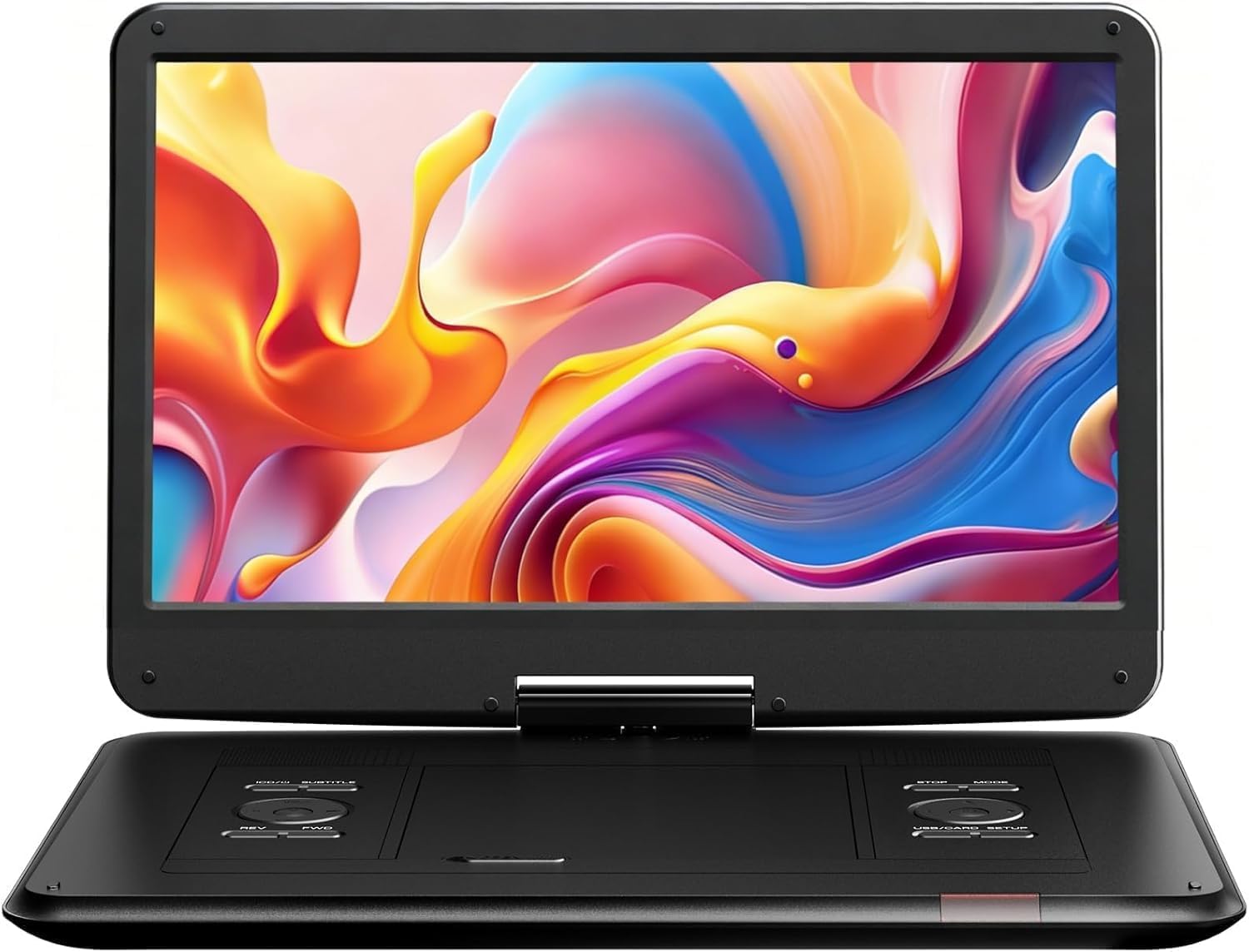 YOTON 17.5" Portable DVD Player, 15.6" Large HD Swivel Screen, Black