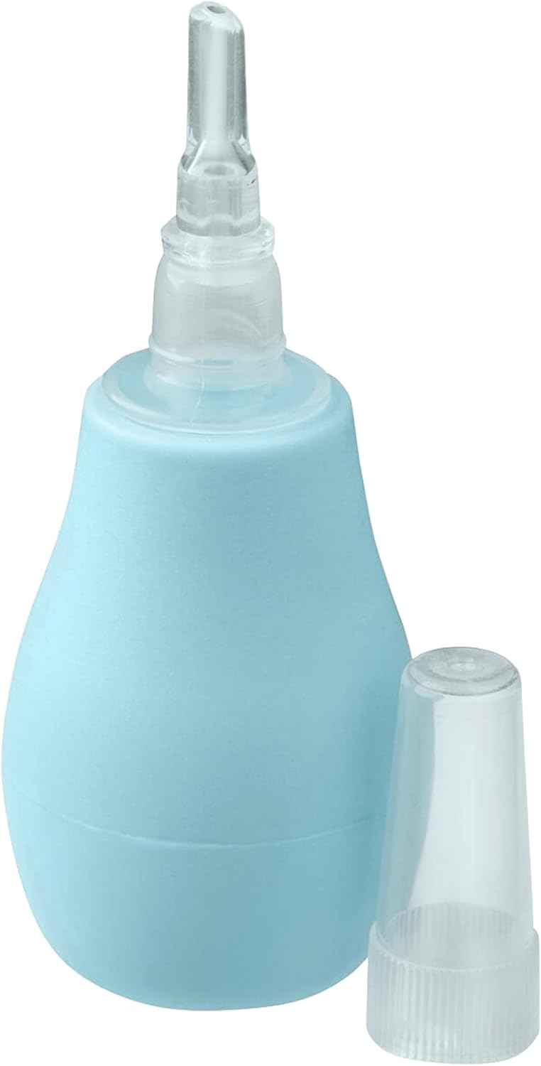 BABY NOSE CLEANER NASAL ASPIRATOR CLEARER BULB (Turquoise)