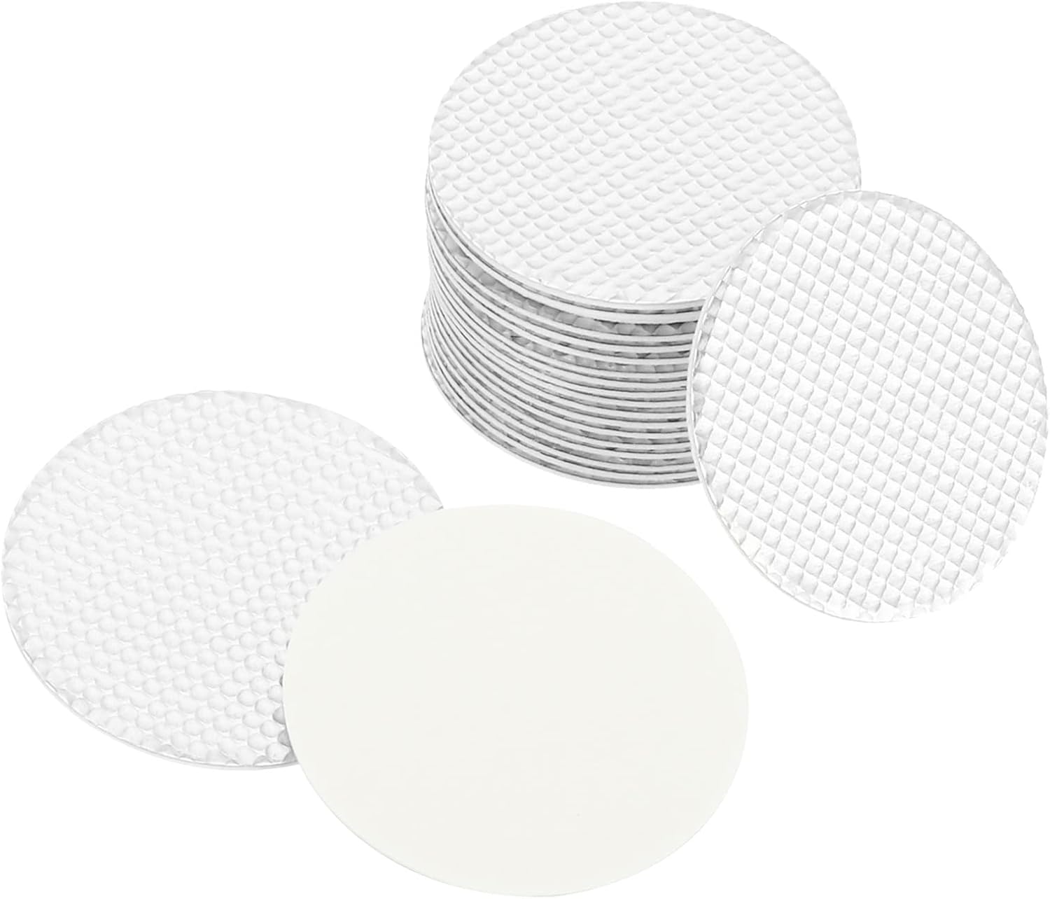 PATIKIL 22mm/0.86" Aluminum Foil Cap Liner, 100Pcs Resistant Tamper Induction Heat Sealer Sealing Liners for Glass Bottle Jar Lid