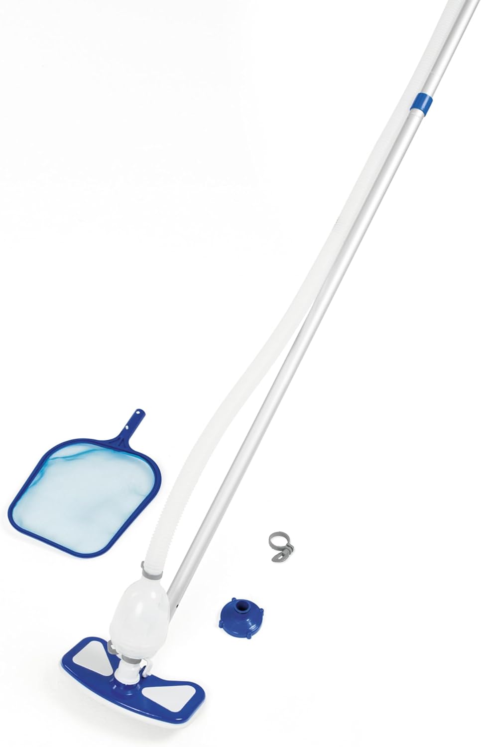 Bestway BW58234-21 Flowclear AquaClean Kit, Pool Filter Vacuum for Clean Water, White