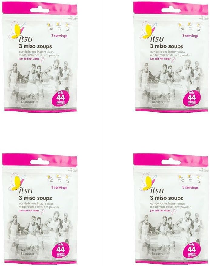 (4 Pack) - Itsu - Miso Soup Pouch Original | 75g | 4 Pack Bundle