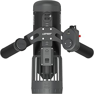 LEFEET Underwater Scooter S1 Pro, 3 Speed Adjustments, Max Speed 6.5km/h ，Modular Sea Scooter with Action Camera Mount, 40M Depth Rating for Water Sports Diving, Snorkeling, Swimming, Freediving