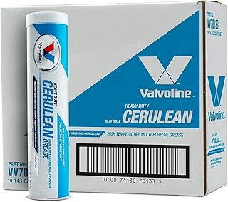 Valvoline Cerulean #2 Heavy Duty (HD) Grease 14.1 OZ Cartridge, Case of 10
