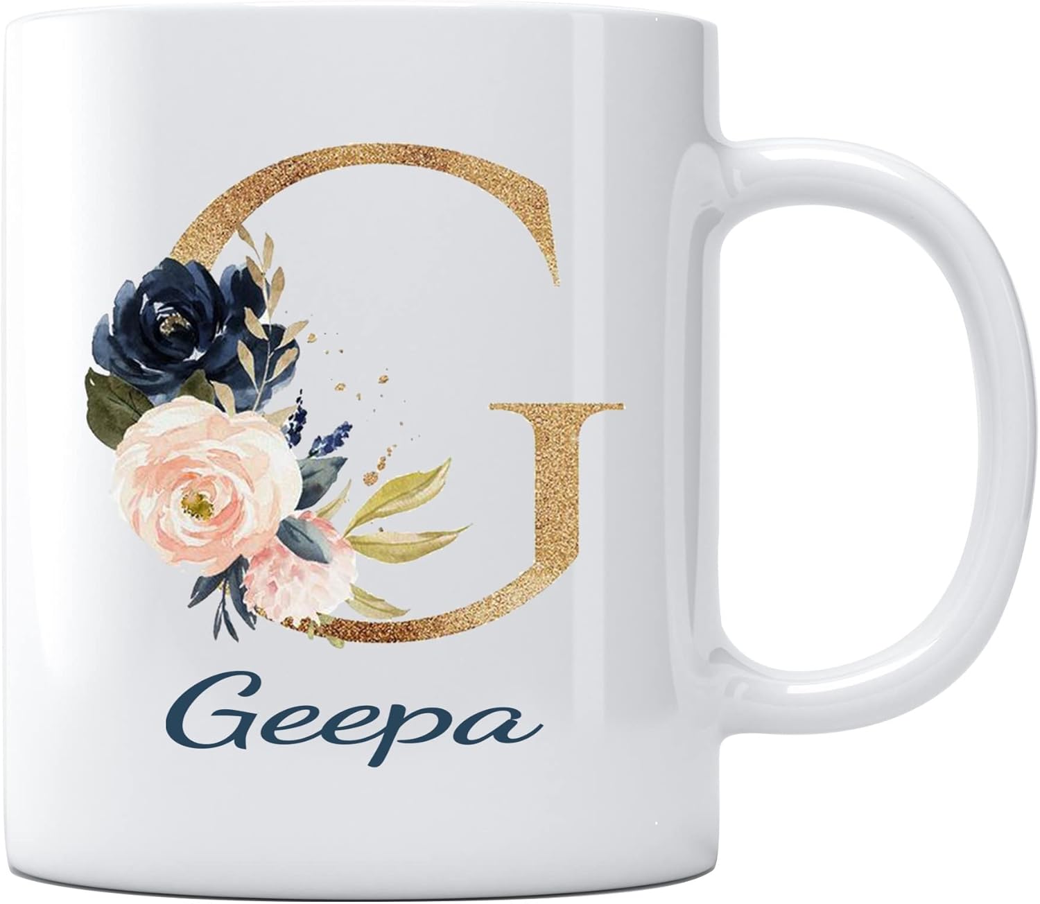 Funny Coffee Mugs Gifts for Family Mug With Name Geepa Gift Idea for Mom Women Wife Novelty Cups Gag Gift Birthday 11oz Coffee Cup
