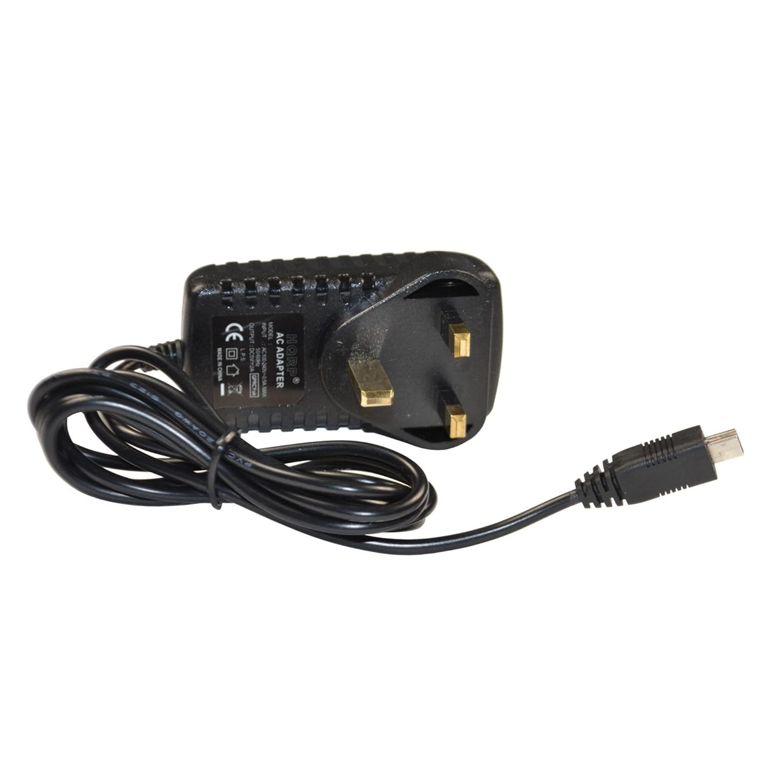 HQRP AC Adapter compatible with OneTouch Verio IQ Blood Glucose Monitoring System Meter Power Supply Cord Adaptor Charger