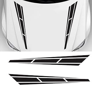 Universal Hood Decal Sticker DBS001 Car Hood Racing Body Side Vinyl Modified Stripe Decal Decoration Black