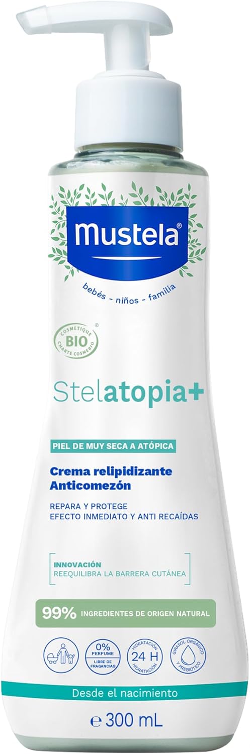 MUSTELA Stelatopia+ Lipid-Replenishing Anti-Itching Cream 300 ml